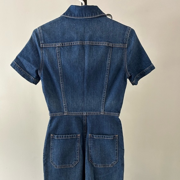 Aritzia Denim Forum The Francoise Jumpsuit, Size XSmall. - Picture 4 of 11